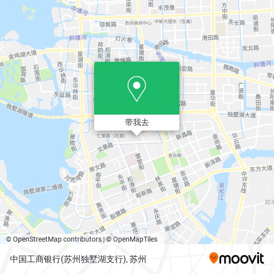 中国工商银行(苏州独墅湖支行)地图