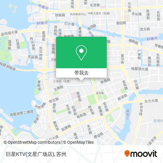 巨星KTV(文星广场店)地图