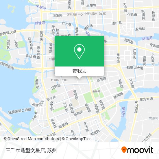 三千丝造型文星店地图