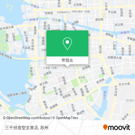 三千丝造型文星店地图