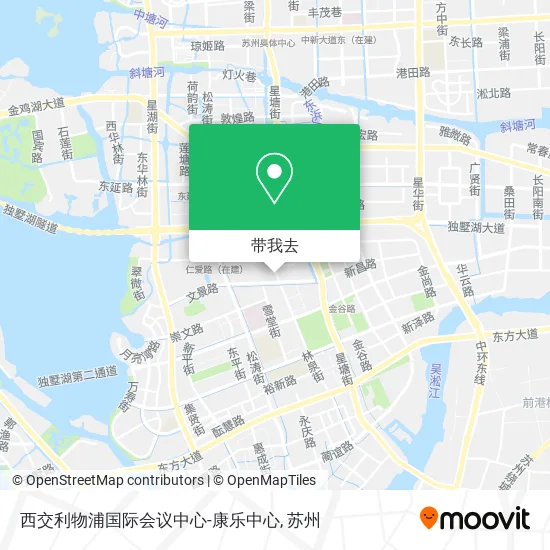 西交利物浦国际会议中心-康乐中心地图