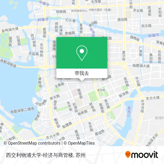 西交利物浦大学-经济与商管楼地图