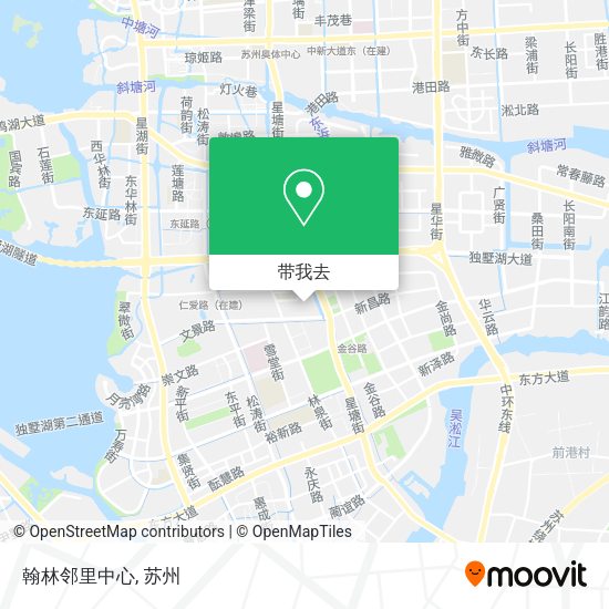 翰林邻里中心地图