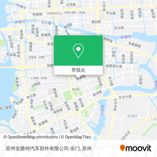 苏州安路特汽车部件有限公司-东门地图