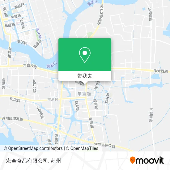 宏全食品有限公司地图