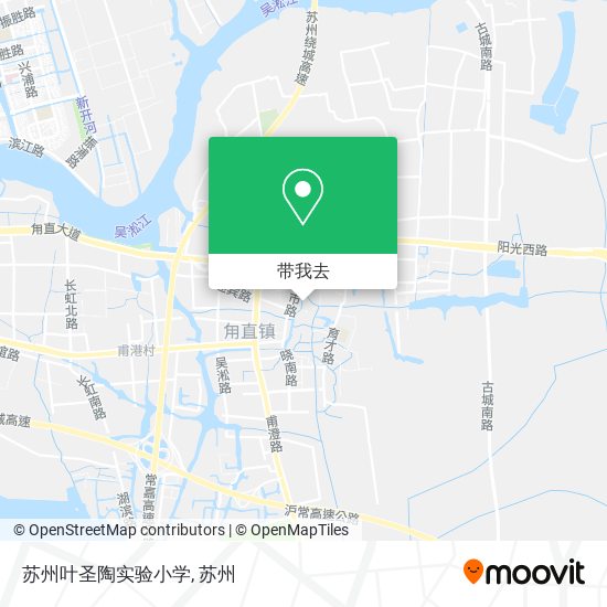 苏州叶圣陶实验小学地图