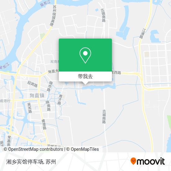 湘乡宾馆停车场地图