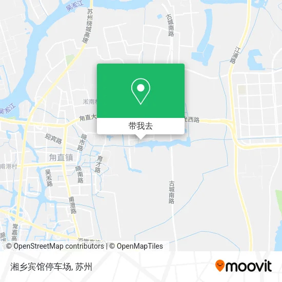湘乡宾馆停车场地图