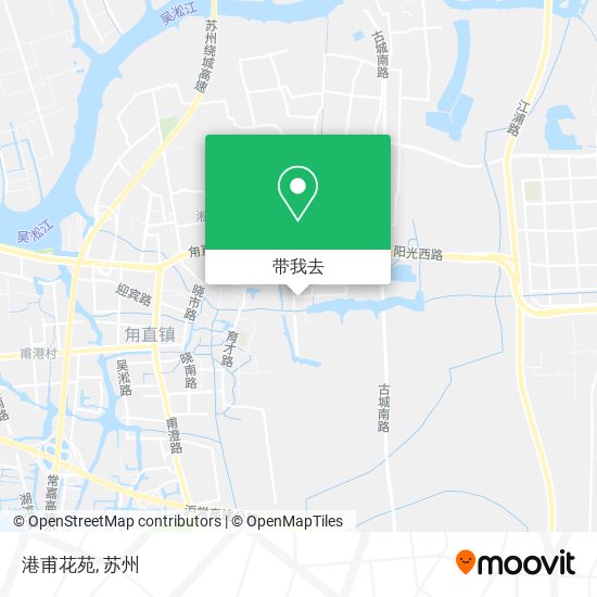 港甫花苑地图