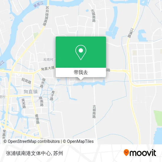 张浦镇南港文体中心地图