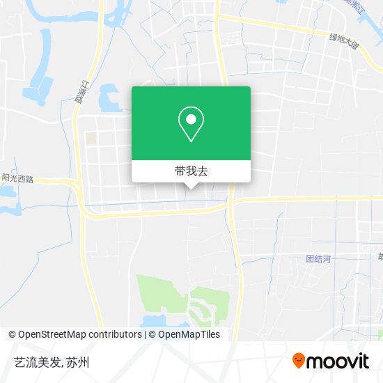 艺流美发地图