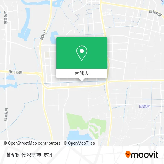 菁华时代彩慧苑地图