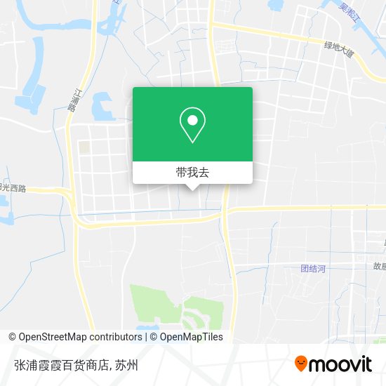 张浦霞霞百货商店地图
