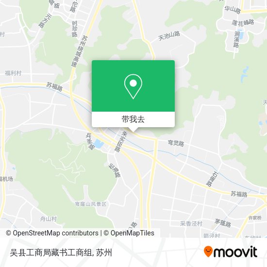 吴县工商局藏书工商组地图
