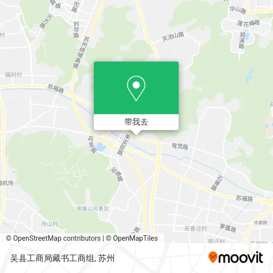 吴县工商局藏书工商组地图