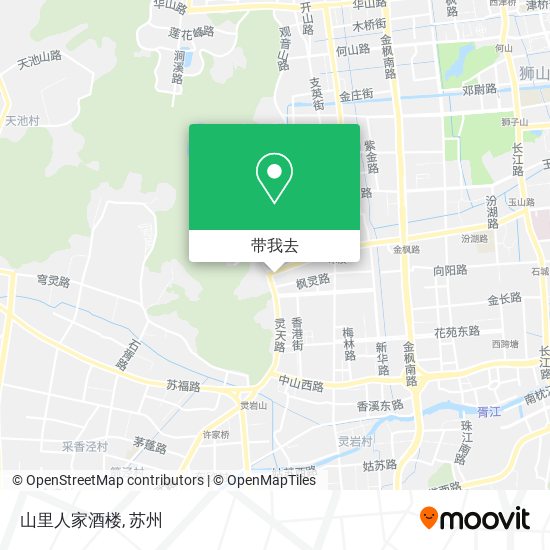 山里人家酒楼地图