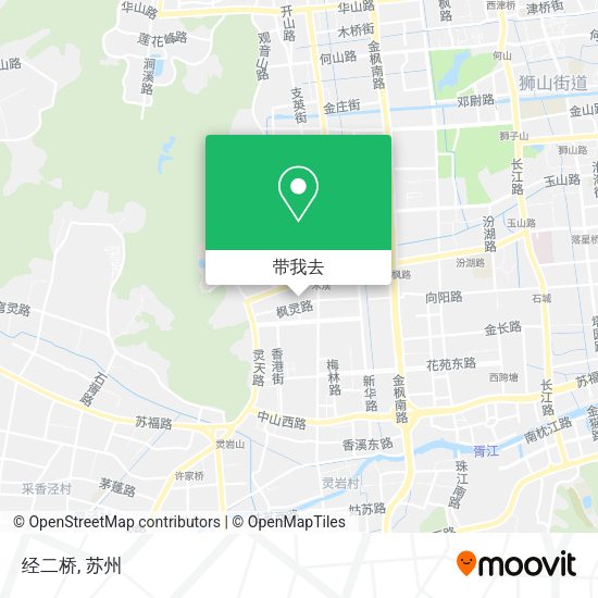 经二桥地图