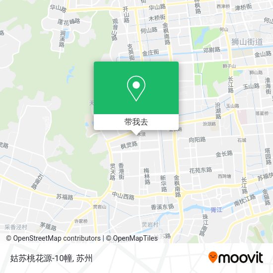 姑苏桃花源-10幢地图