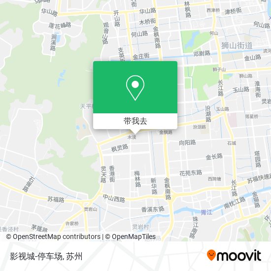 影视城-停车场地图