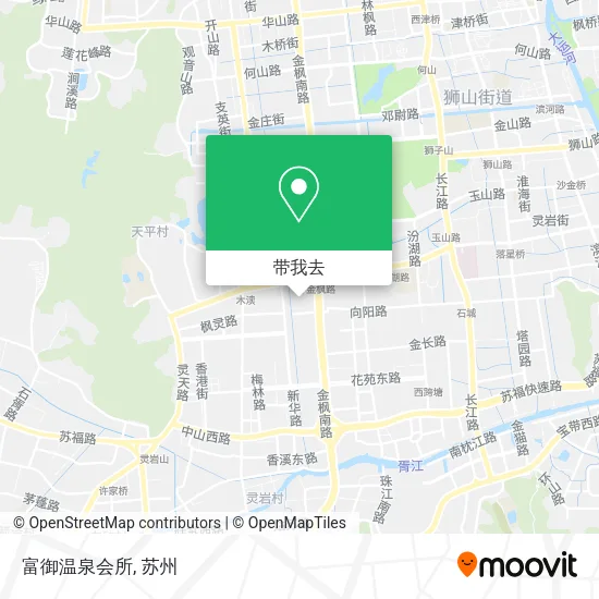 富御温泉会所地图
