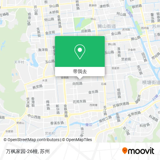 万枫家园-26幢地图