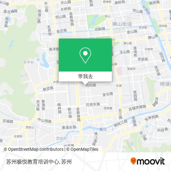 苏州极悦教育培训中心地图