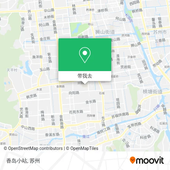 香岛小站地图
