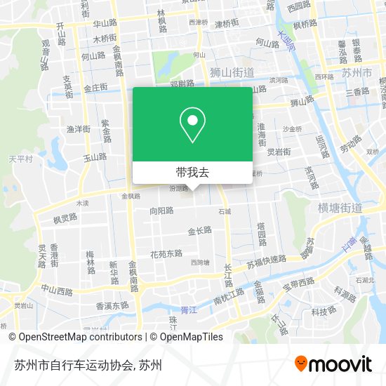苏州市自行车运动协会地图