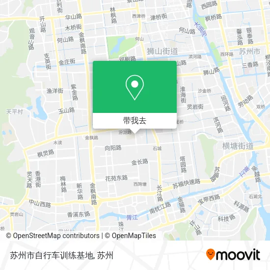 苏州市自行车训练基地地图