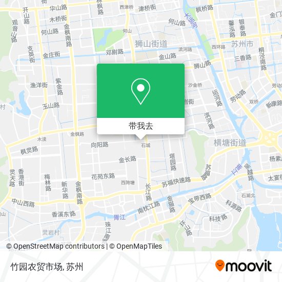 竹园农贸市场地图