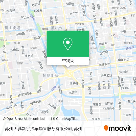 苏州天驰新宇汽车销售服务有限公司地图