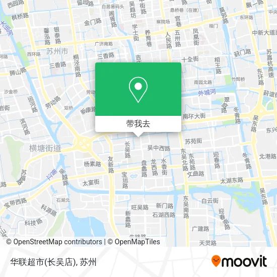 华联超市(长吴店)地图