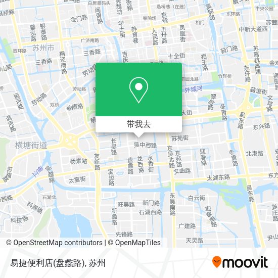 易捷便利店(盘蠡路)地图