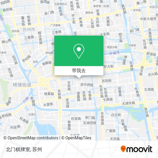 北门棋牌室地图