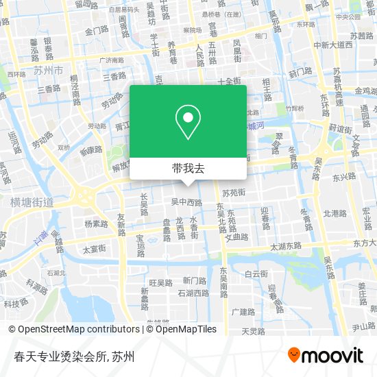 春天专业烫染会所地图