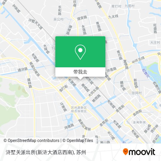 浒墅关派出所(新浒大酒店西南)地图