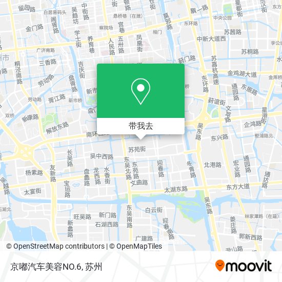 京嘟汽车美容NO.6地图