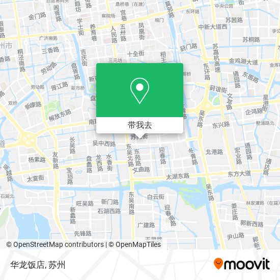 华龙饭店地图