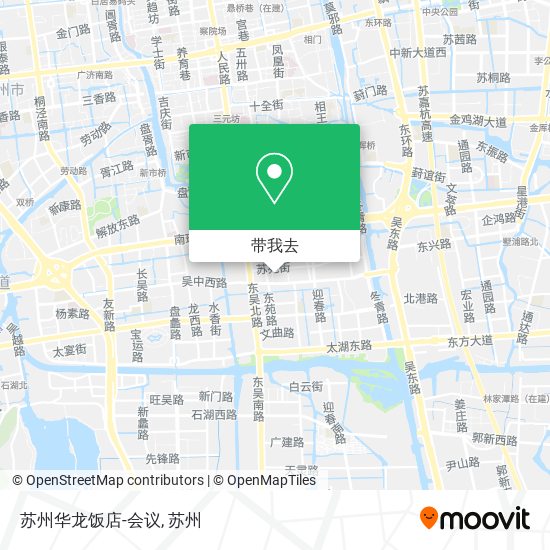 苏州华龙饭店-会议地图