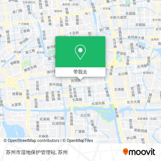 苏州市湿地保护管理站地图