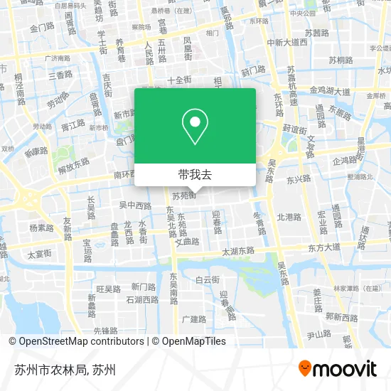 苏州市农林局地图
