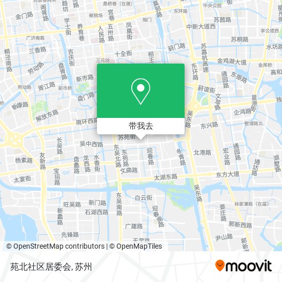 苑北社区居委会地图