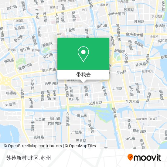 苏苑新村-北区地图