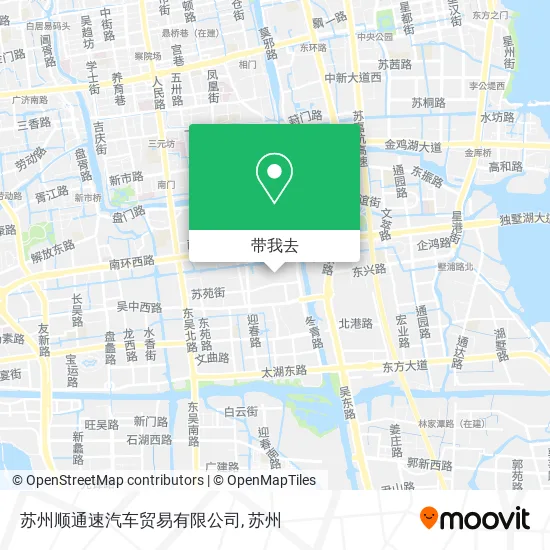 苏州顺通速汽车贸易有限公司地图