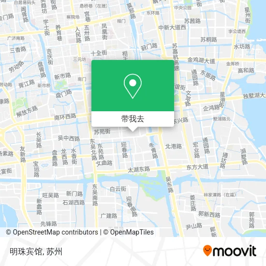 明珠宾馆地图