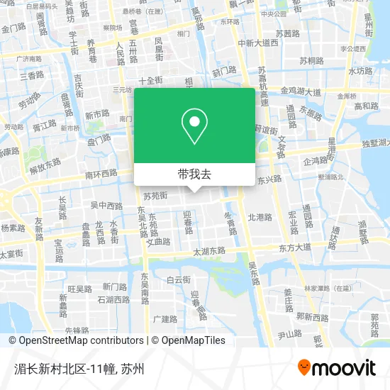 湄长新村北区-11幢地图