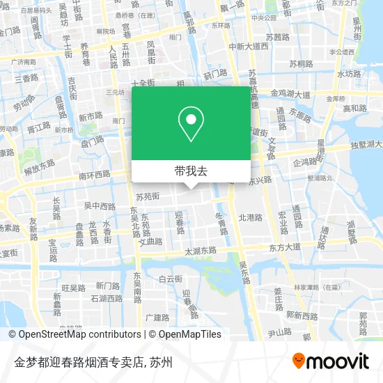 金梦都迎春路烟酒专卖店地图