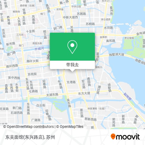 东吴面馆(东兴路店)地图