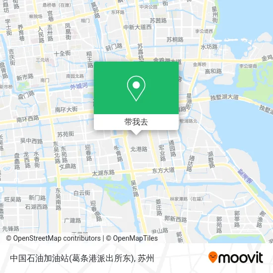中国石油加油站(葛条港派出所东)地图