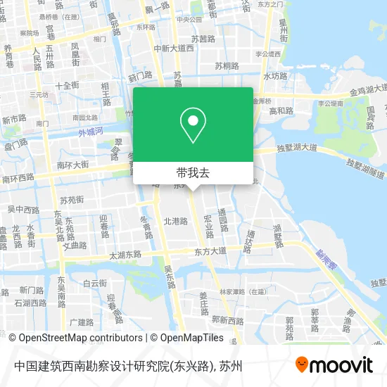 中国建筑西南勘察设计研究院(东兴路)地图